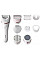 Эпилятор Philips 8000 series дисковый, аккумуляторный, пинцет.-32, влажн.+сух., насадок-8, с подсветкой, белый