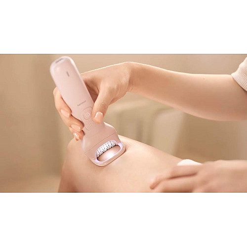 Эпилятор Philips Series 9000 дисковый, аккумул., пинцет.-32, влажн.+сух., насадок-4, футляр, розовый