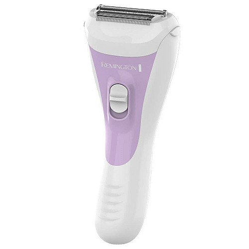 Бритва электр. Remington сетчатая Smooth&Silky, АААx2, сух.+влажн., женский триммер, бело-фиолетовый