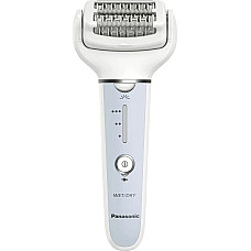 Епілятор Panasonic пінцетний, акумуляторний , пінцет.-60, волог.+сух., насадок-7, футляр , голубий-білий