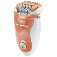 Епілятор Rowenta Soft Sensation пінцетний, від мережі, пінцет.-24, сух., насадок-4, з підсвіткою, біло-рожевий
