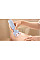 Эпилятор Philips Series 8000 дисковый, аккумул., пинцет.-32, влажн.+сух., насадок-4, чехол бело-голубой