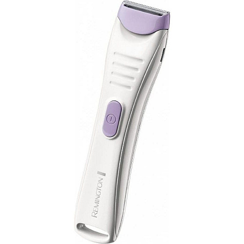 Триммер Remington, для тела и интимных зон Smooth&Silky, акум., насадок-2, для женщин, кейс, сталь, фиолетовый