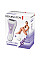 Бритва электр. Remington сетчатая Smooth&Silky, АААx2, сух.+влажн., женский триммер, бело-фиолетовый