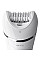 Епілятор Philips 8000 series дисковий, акумуляторний , пінцет.-32, волог.+сух., насадок-2, з підсвіткою, білий