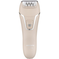 Епілятор ARDESTO 2в1 Pearl Cream LESH-Y700PERL, пінцетний, акумул., пінцет.-18, сух., насадок-2, бежевий