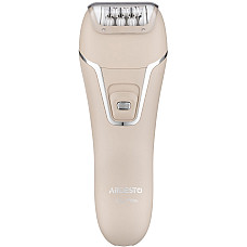 Епілятор ARDESTO 2в1 Pearl Cream LESH-Y700PERL, пінцетний, акумул., пінцет.-18, сух., насадок-2, бежевий