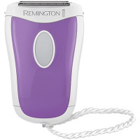 Бритва электр. Remington сетчатая Smooth & Silky, АААx2, сух.+влажн., женский триммер, бело-фиолетовый