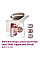 Фотоэпилятор Philips Lumea IPL 9900 Series, аккумуляторный, кол-во вспышки.-450000, 2-4 см2, насадок-3, футляр, бело-золотой.