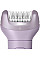 Эпилятор Philips Series 9000 дисковый, аккумул., пинцет.-32, влажн.+сух., насадок-6, футляр, фиолетовый