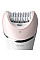 Епілятор Philips 8000 series дисковий, акумуляторний , пінцет.-32, волог.+сух., насадок-6, з підсвіткою, біло-рожевий