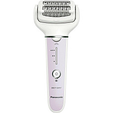 Епілятор Panasonic пінцетний, акумуляторний , пінцет.-60, волог.+сух., насадок-2, футляр , фіолетово-білий