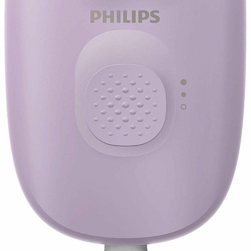 Эпилятор Philips Series 2000 дисковый, от сети, сух., насадок-3, с подсветкой, фиолетовый