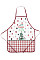 Фартух ARDESTO Christmas Tree 60х80см, 100% поліестер, зелений