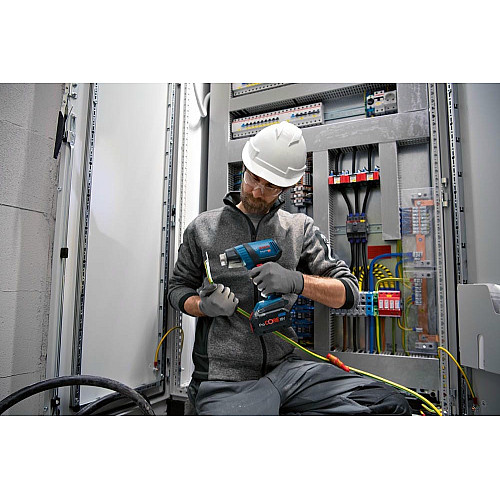 Фен строительный аккумуляторный Bosch Professional GHG 18V-50 18В 300/500°C 175 л/мин 0.59кг без АКБ и ЗП