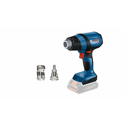 Фен строительный аккумуляторный Bosch Professional GHG 18V-50 18В 300/500°C 175 л/мин 0.59кг без АКБ и ЗП