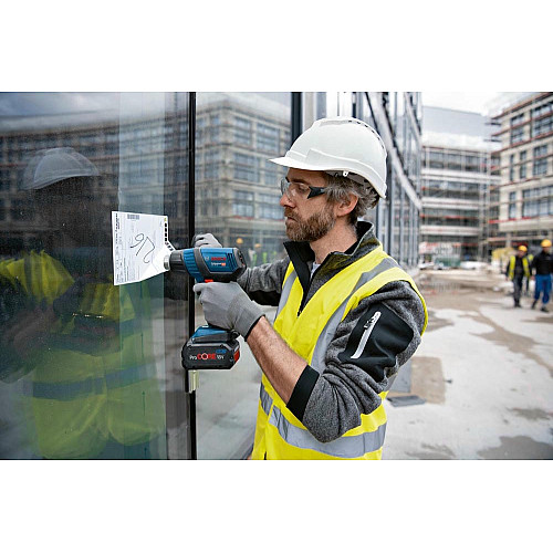 Фен строительный аккумуляторный Bosch Professional GHG 18V-50 18В 300/500°C 175 л/мин 0.59кг без АКБ и ЗП
