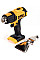 Фен будівельний акумуляторний DeWalt 18В 290-530°C 190л/хв 0.5кг без АКБ та ЗП
