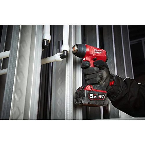 Фен будівельний акумуляторний Milwaukee M18 BHG-0 18В 470°C 175 л/хв 1.4кг без АКБ та ЗП