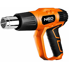 Фен будівельний Neo Tools 2000Вт 70-600°C 300/500л/хв 0.77кг