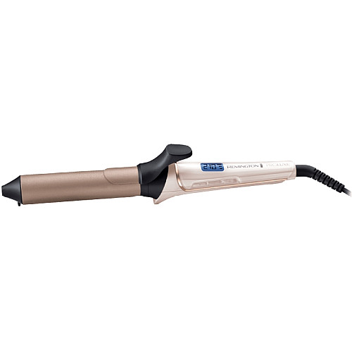 Плойка Remington ProLuxe, 54Вт, темп.режимів-11, D -32mm, 120-210С, дисплей, кераміка, рожево- золотий
