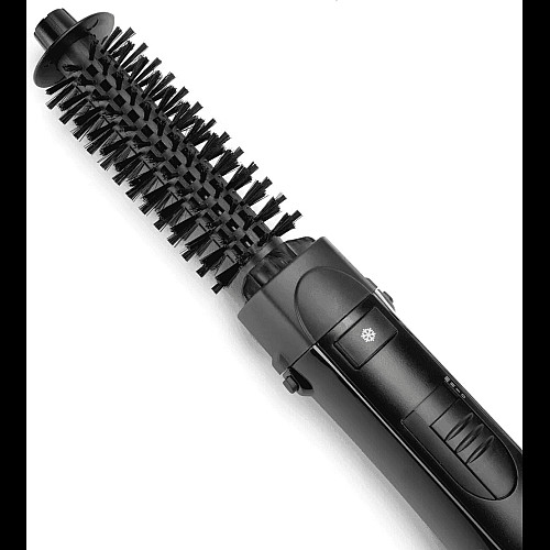 Фен-щетка Babyliss Smooth Finish, 1200Вт, 3 режима, иониз-я, холл. обдув, керамика, черный