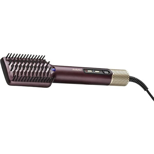 Фен-щетка Babyliss Air Power, 900Вт, 3 режима, холл. обдув, 2 насадки, фиолетовый