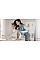 Фен Philips 3000 Series, 2100Вт, 3 режима, ионизация, холл. обдув, черно-розовый