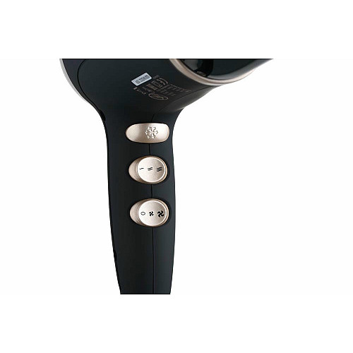 Фен ARDESTO Gemini HD-522, 1800-2200Вт, 2 скорости, 3 темпера. режимы , функция Cool Shot, черный
