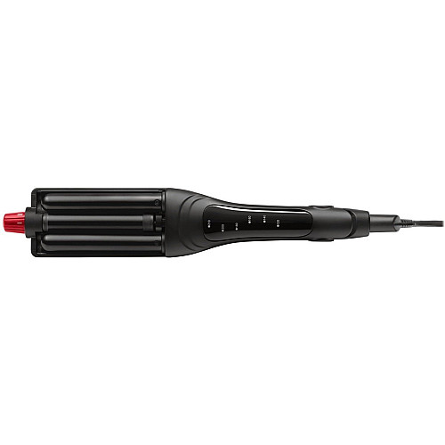 Плойка Rowenta Karl Lagerfeld Waves Addict Hair Waver, для волн , >230Вт, темп.режимів-6, 120-210С, обертання, кераміка, чорний