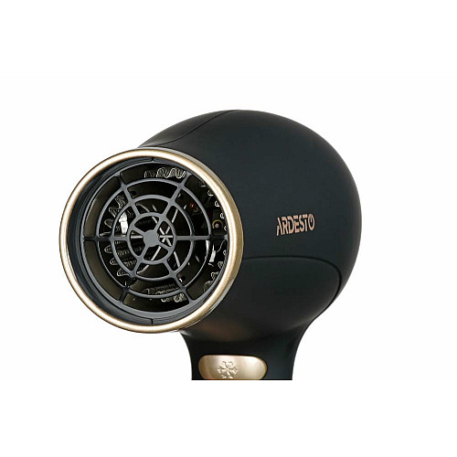 Фен ARDESTO Gemini HD-522, 1800-2200Вт, 2 скорости, 3 темпера. режимы , функция Cool Shot, черный