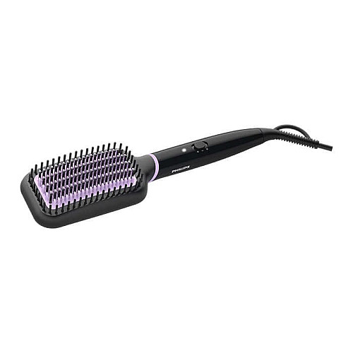 Щетка-выпрямитель Philips StyleCare Essential, 52Вт, темп. режимов-2, 170-200С, керамика, черный
