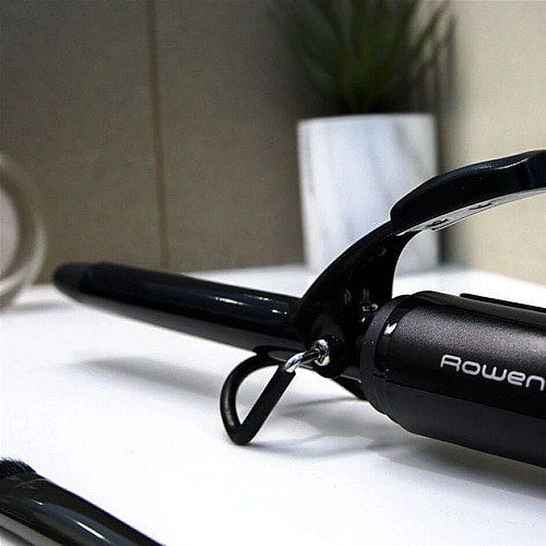 Плойка Rowenta Curling Tong, 25Вт, темп. режимов-1, D-16mm, >180С, керамика, черный