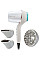 Фен Remington HYDRAluxe PRO, 2200Вт, 3 режими, дифузор, іоніз-я, хол. обдув, білий