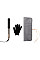 Выпрямитель 2в1 Remington One Straight&Curl, 2в1 выпрямитель и плойка, темп.режим-5, 150-230С, кейс и перчатка в комплекте, керамика, черный