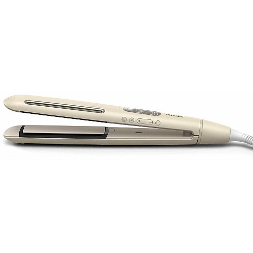Выпрямитель Philips SenseIQ Series 8000, 1800Вт, темп. режимов-14, 120-230С, ионизация, керамика, золотой