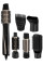 Фен-щітка Remington Blow Dry & Style Caring, 1200Вт, 2 режими, іоніз-я, хол. обдув, кейс для зберігання, кераміка, чорно-золотий