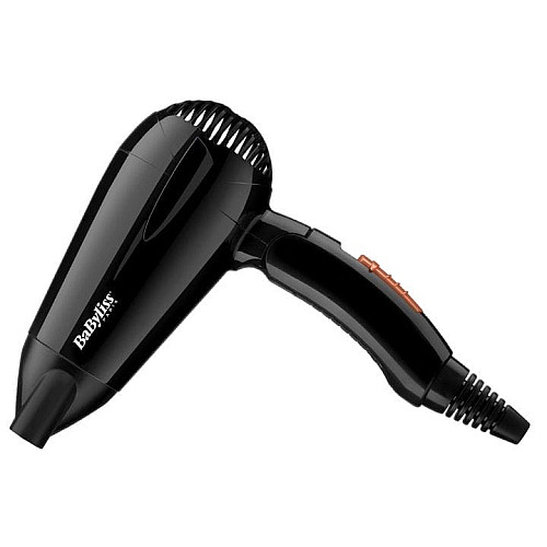 Фен Babyliss дорожный Travel Dry, 2000Вт, 2 режима, складная рукоятка, черный