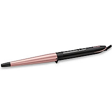 Плойка Babyliss Rose Quartz, конусна, 64Вт, темп.режимів-6, D -13-25mm, 160-210С, кераміка, чорно-рожевий