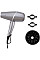 Фен Remington ProLuxe You Adaptive, 2400Вт, 3 режима, диффузор, иониз-я, холл. обдув, турбо режим, серый