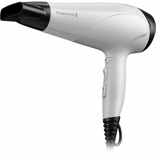 Фен Remington Ionic Dry, 2200Вт, 3 режими,турмалінова іоніз-я, хол. обдув, білий