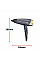 Фен Remington Sapphire Luxe, 2200Вт, 3 режима, диффузор, иониз-я, холл. обдув, сапфировый