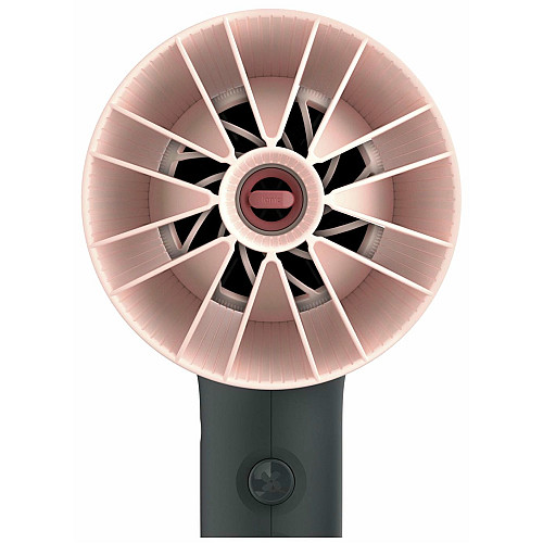 Фен Philips 3000 Series, 2100Вт, 3 режима, ионизация, холл. обдув, черно-розовый