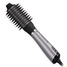 Фен-щітка Remington ProLuxe You Adaptive, 1000Вт, 3 режими, іонізація, хол. обдув, кераміка, сірий
