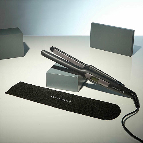 Выпрямитель Remington PRO-Ceramic Extra Slim, темп. режимов-9, 150-230С, чехол, дисплей, керамика, черный