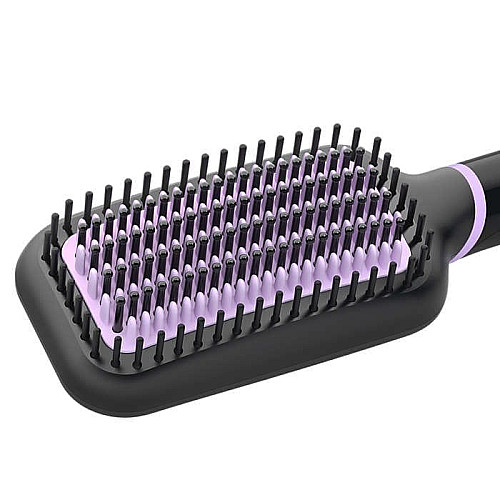 Щетка-выпрямитель Philips StyleCare Essential, 52Вт, темп. режимов-2, 170-200С, керамика, черный