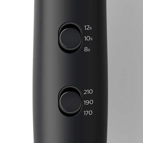 Стайлер Philips, 34Вт, темп.режим-3, D-25mm, скорости - 3, керамика, черный
