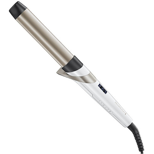 Плойка Remington HYDRAluxe, 61Вт, темп.режимів-5, D -32mm, 140-210С, дисплей, кераміка, білий