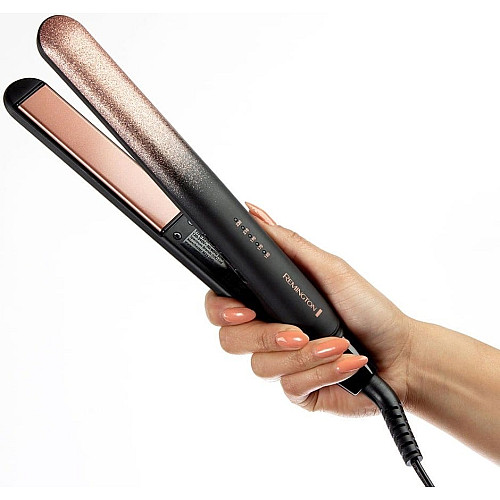Выпрямитель Remington Rose Shimmer, темп. режимов-5, 150-230С, керамика, черно-золотой
