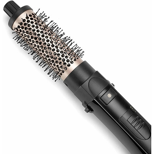 Фен-щетка Babyliss Smooth Finish, 1200Вт, 3 режима, иониз-я, холл. обдув, керамика, черный